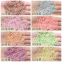 Patch étoile en plastique ABS nacré de 1,2 cm pour DIY, breloques pour coques de téléphone, matériel de décoration pour ongles, pinces pour cheveux, accessoires de bijouterie