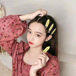 Lot de 4 pinces à <span class=keywords><strong>cheveux</strong></span> pour <span class=keywords><strong>maquillage</strong></span>, pinces de sectionnement sans plis, barrettes, accessoires capillaires en gros, assortiment mixte - Product Image 5