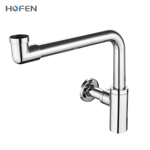 Phụ kiện phòng tắm Brass Matt trắng bồn rửa phòng tắm Siphon cống chai Trap với Pop Up <span class=keywords><strong>drainer</strong></span> - Product Image 1