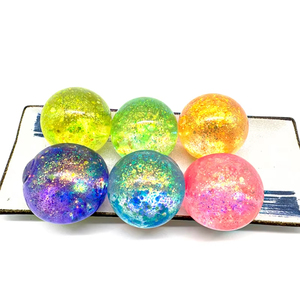Pelota Antiestrés Sure Glow de TPR y PU, de Subida Lenta, para Aliviar la Ansiedad, Sensorial, para Niñas, Niños, Adultos - Product Image 4