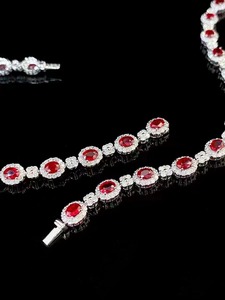 <span class=keywords><strong>Bracelet</strong></span> en perles d'<span class=keywords><strong>or</strong></span> 18 carats élégant et luxueux avec diamant 18KJewelry pour mariage ou cadeau en forme de papillon de style religieux - Product Image 6