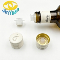 Bouteilles de vin à bouchon ROPP anti-fuite et inviolables en aluminium-plastique, gaufrées, rétractables/standard, de qualité supérieure et les plus vendues