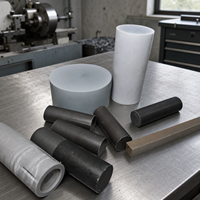 Tiges et barres en PTFE sur mesure - Formulation multi-composants, solutions d'ingénierie pour les composants de machines et automobiles