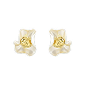 Mode irrégulière fleur boucles d'oreilles mignon quotidien porter des bijoux de fête pour les femmes - Product Image 1