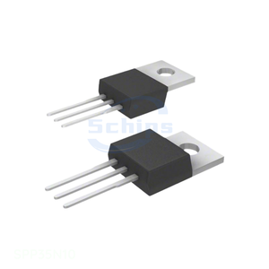 MOSFET N-CH 100V 35A TO220-3 Components Electronic Transistors PG-TO220-3-1 BOM IC In Stock SPP35N10 - Product Image 1