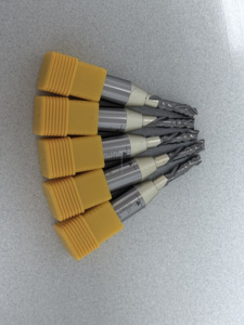 Fresa en espiral de 4mm de un solo filo, brocas de enrutador <span class=keywords><strong>CNC</strong></span> de una sola flauta, broca de corte de grabado de espuma acrílica, vástago de 6mm ODM/OEM Altin - Product Image 4