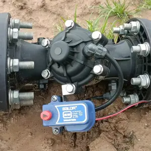 Electrovanne de contrôle hydraulique d'irrigation goutte à goutte en plastique de 2 pouces pour l'irrigation de l'eau en carton électrovannes à température normale