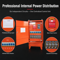 Armoire de soudage multi-stations industrielle pour soudeurs multi-utilisateurs, pour atelier de soudage de construction