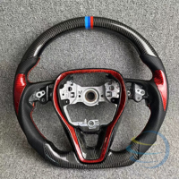Volant en fibre de carbone amélioré pour Toyota Corolla E210 SE LE 2022 2023 2024 2003 2004 2006 2010 2019 2020 2021 RAV4 2018