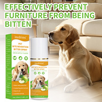 Spray amargo para mascotas de 100 ml para perros y gatos, antichupeteo, detiene mordeduras, ayuda en el entrenamiento, protector de muebles, fórmula natural a base de plantas