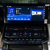 Radio de Coche con Navegación GPS de 12.3 Pulgadas, Pantalla Táctil Carplay para Toyota Land Cruiser LC300, Actualización del Tablero con Android Auto