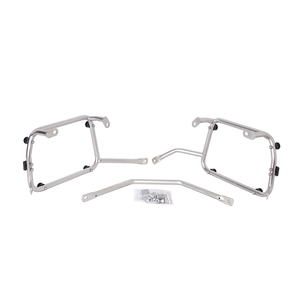 Support de porte-bagages avant et de boîtes latérales pour moto en acier inoxydable argenté <span class=keywords><strong>anti</strong></span>-chute 1200 - Product Image 5