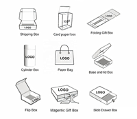 Boîte d'expédition en carton ondulé personnalisée avec impression sur mesure, boîte d'emballage durable pour vêtements et chaussures