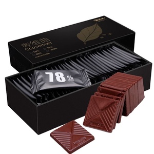 78% Rich Pure <strong>Dark</strong> Chocolate Customizable Chocolate Blocks OEM Private Lable Bags Packing Wholesale - Product Image 1