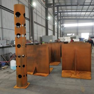 Abstract Metal Corten Scultura <span class=keywords><strong>Da</strong></span> <span class=keywords><strong>Giardino</strong></span> In Acciaio - Product Image 1