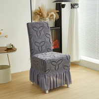 Housses de chaise de salle à manger, Housses de chaise de salle à manger en gros, Usine source pour les housses de canapé et les housses de chaise, Polyester