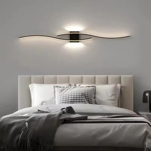 Modern Creative Design Linear Indoor <b>Strip</b> Wall Lamp Elegant Home Lighting - Product Image 1