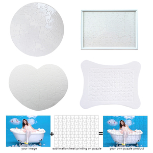 Bán buôn thăng hoa Trống Tùy Chỉnh người lớn trò chơi ghép hình câu đố A3 và 75 cái hình trái tim - Product Image 5