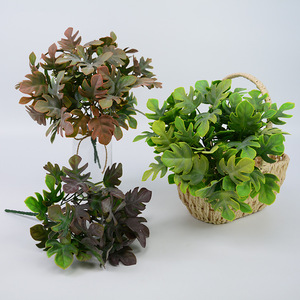 Feuilles artificielles de Monstera Dongchen Crafts, petit bouquet en plastique, verdure décorative pour plantes en pot et arrangements floraux - Product Image 1