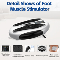 Producto más vendido 2024 EMS/TENS Masajeador de pies para el cuidado de la salud Fisioterapia TENS Masajeador de pies corporal