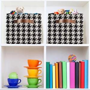 Caja de Almacenamiento de Ropa Plegable Personalizada, Contenedor de Almacenamiento de Tela Multifuncional con Soporte de Acero - Product Image 6