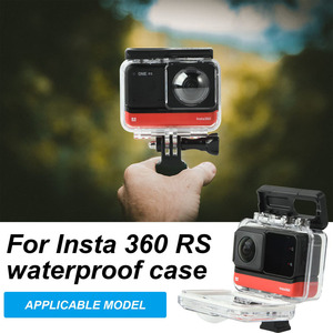 Carcasa protectora de buceo subacuático YEAH, carcasa impermeable de 30M/98 pies para <span class=keywords><strong>Insta</strong></span> <span class=keywords><strong>360</strong></span> <span class=keywords><strong>ONE</strong></span> <span class=keywords><strong>RS</strong></span> Twin Edition - Product Image 3