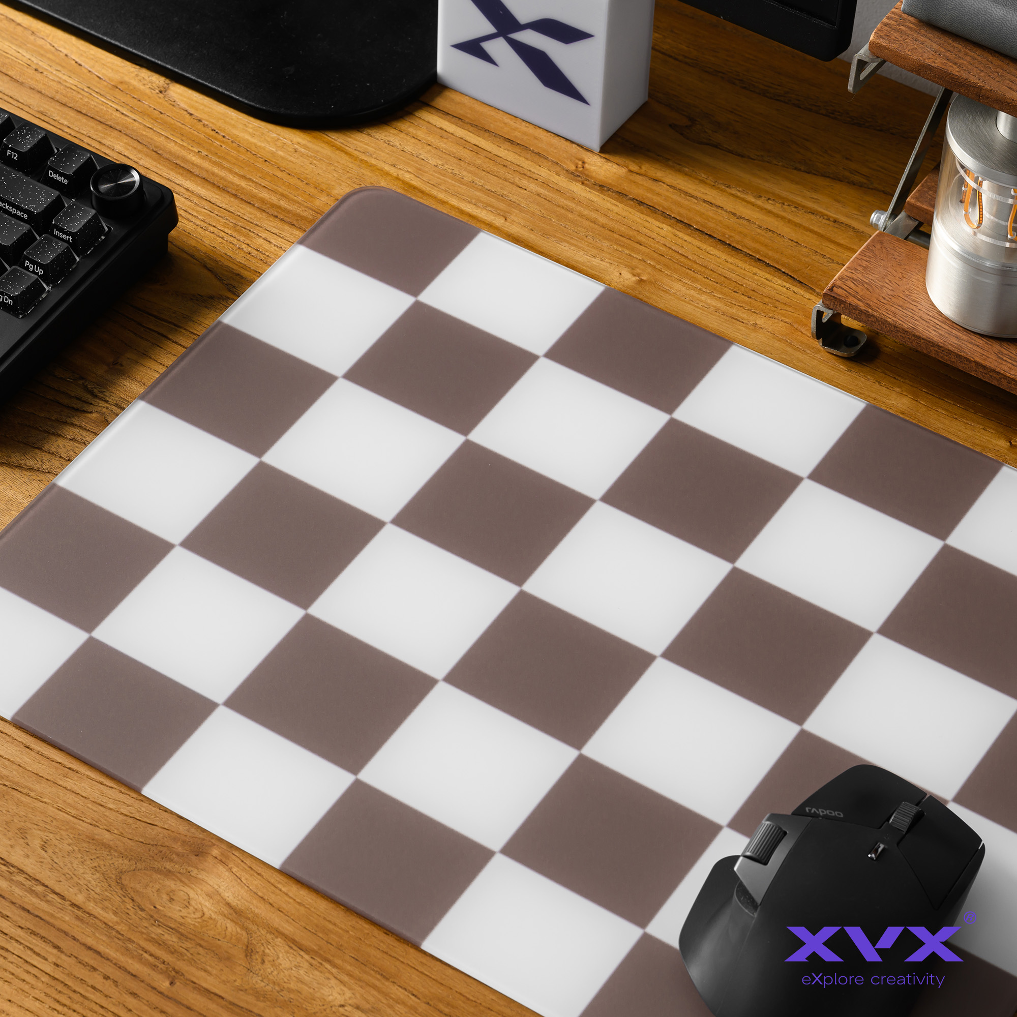 Carreaux kaki