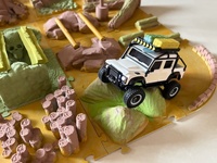 Kit de piste modulaire pour RC Crawler, échelles 1/18, 1/24, 1/30, 1/43, kit de scène réaliste pour Wltoys Radiant X43, accessoire de photographie et d'entraînement sur bureau
