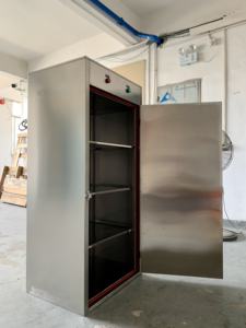 बड़ी क्षमता ओजोन कीटाणुशोधन कैबिनेट घर और वाणिज्यिक स्थानों 220 वी वोल्टेज के लिए बहुउद्देश्यीय उपयोग - Product Image 2