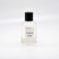 Bouchon en bois 50ml bouteille de parfum sertissage, bouteille de parfum 100 ml ronde, usine de fabrication de parfum 30 ml bouteille de parfum avec boîte
