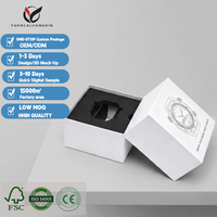 Boîte d'emballage de montre connectée sur mesure, boîte magnétique rigide de luxe pour l'électronique grand public