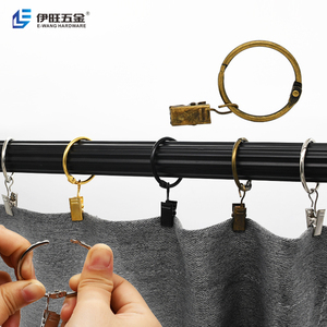 EWANG Vente en gros d'accessoires pour rails de <span class=keywords><strong>rideaux</strong></span> de salle de bain, anneaux de <span class=keywords><strong>rideaux</strong></span> à feuilles mobiles, <span class=keywords><strong>clips</strong></span> de suspension - Product Image 5