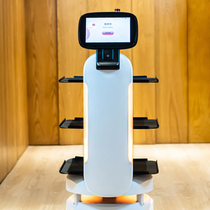 <span class=keywords><strong>Robot</strong></span> <span class=keywords><strong>Camarero</strong></span> para Restaurantes 2026: <span class=keywords><strong>Precio</strong></span> de Fábrica, Navegación Automática, 3 Bandejas, Carga Útil de 30 kg - Product Image 1