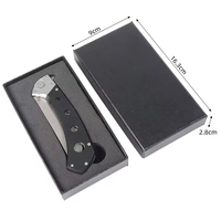 Couteau à clip tactique pliant, pointe de couteau, finition satinée, acier D2, manche G10, pour camping, chasse, survie, poche, OEM