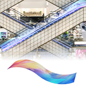 Màn hình LED trong suốt P3.91, công nghệ hologram linh hoạt, siêu mỏng, tiên tiến, được cấp bằng sáng chế, dành cho hiển thị động - Product Image 4
