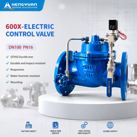 Vanne de régulation électrique/hydraulique HY 600X pour les systèmes d'eau des bâtiments
