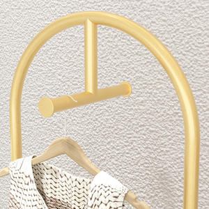 High-End Kledingstuk Display Rekken Kleding Display Hanger Bruiloft Prom Jurk Rek Rvs Gouden Display Rekken Voor Kleding - Product Image 5