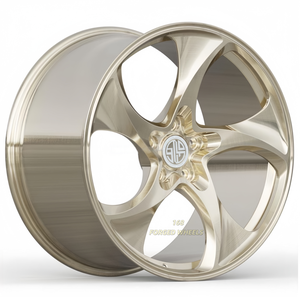 168 Jantes en alliage d'aluminium forgé à cinq branches personnalisées de 19, 20, 21 et 22 pouces 5x112 5x120 5x130 pour Audi RS7 RS6 A8 A6 Porsche <span class=keywords><strong>Ferrari</strong></span> - Product Image 2