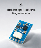 Module de boussole GPS HGLRC série M100 avec magnétomètre QMC5883P/L pour drones de course FPV et drones longue portée