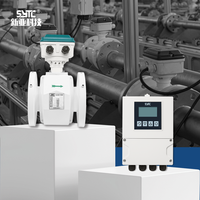 Medidor de Flujo Electromagnético Digital LCD con Precisión del 0.5%, Salida de Pulso 4-20mA/RS485 Modbus OEM IP65 para Medición de Agua y Líquidos
