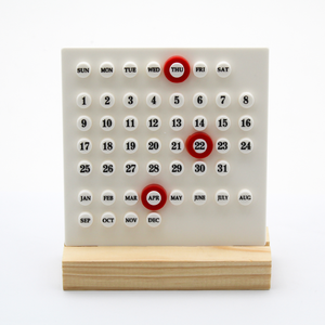 ปฏิทินตั้งโต๊ะไม้อเนกประสงค์แบบปรับได้ปรับได้ปรับได้สำหรับสำนักงาน365วันการออกแบบการถือกำเนิดเฉพาะบุคคล - Product Image 1