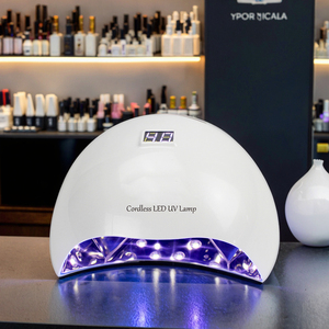 iBeleive Nagel-Lieferanten Werbellampe Schnurlos Wiederaufladbarer Tisch-UV-LED-Nagellampe professionell für die Härtung von UV-Gel - Product Image 1