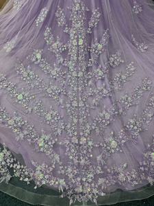 Robes de Quinceañera de Luxe 2026 en Tulle Lilas avec Appliques, Modèle Princesse sans Manches, pour Cérémonie et Carnaval – Vente en Gros et Personnalisation - Product Image 5