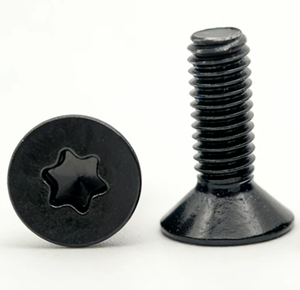 LeGood M1.6 Zinc Plated Carbon Steel Star Drive <b>Flat</b> Head <b>Screws</b> Torx Countersunk Head Machine <b>Screws</b>, 4mm length - Product Image 4