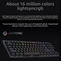 Logitech G PRO X TKL Clavier mécanique de jeu sans fil à 87 touches avec trois modes GPX E-Sports pour PC de bureau
