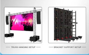 จอ LED ให้เช่า DKING P2.9 ตู้อะลูมิเนียมขนาด 500x500 มม. สำหรับงานเวที - Product Image 5