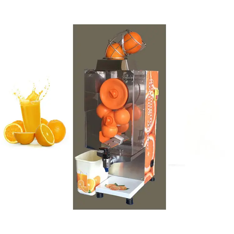 상업적인 주황색 Juicer/Juicer 갈퀴 기계 과일 가공 기계