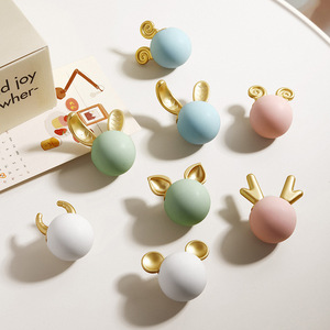 Cartoon Animal Zodiac Cabinet Door Handles Zinc Alloy Novelty Shape Easy Installation For Drawer <b>Wardrobe</b> Kids Furniture - Product Image 1