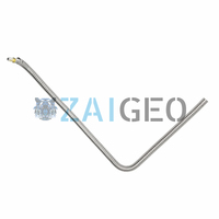 Pièces de découpeur à jet d'eau FLOW 046666-1, ensemble de tuyau courbé haute pression pour remplacement de purge 87k