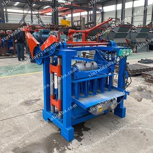 Mükemmel Performanslı Beton Tuğla Yapma Makinesi Kilitli Parke Taşı Yapma Makinesi Yarı Otomatik Delikli Tuğla Yapma Makinesi - Product Image 3